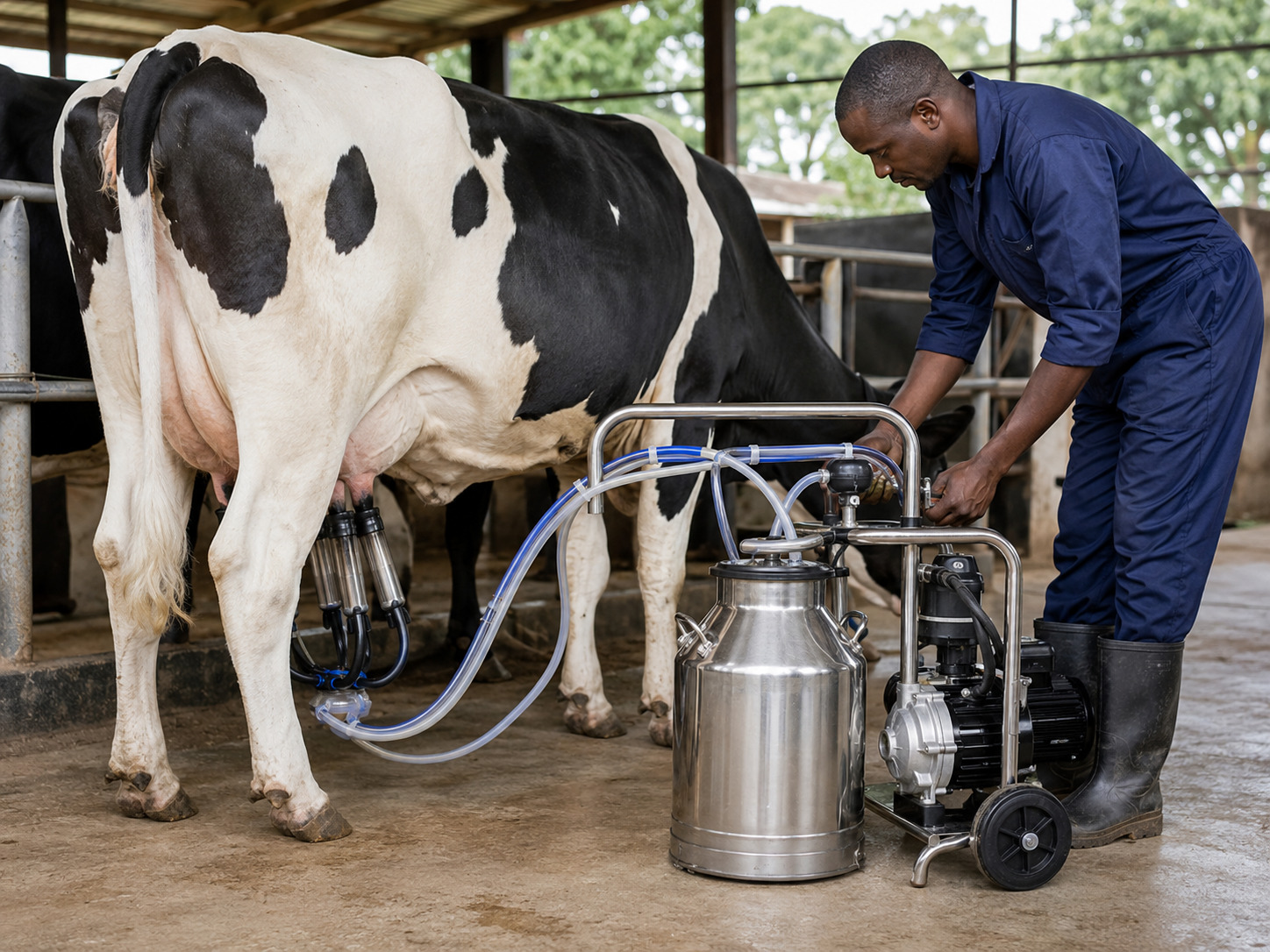 Dairy milking machine